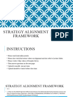 Strategy Alignment Framework - Bus 300