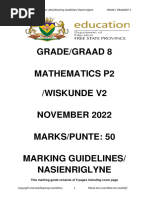 Grade 8 Term 1 Maths Test 2023 | PDF | Mathematics | Arithmetic