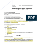 Resistencia V - A Aérea y Fisiopatología de La Obstrucción