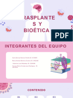 Trasplantes y Bioética