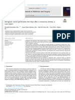 BSC Iatrogenic - Caecal - Perforation - Two - Days - After - A.27