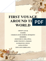 First Voyage Around The World GROUP 1 2