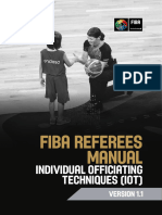 Fiba Referee Manual Iot v1.1 Aug2020 en