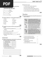 Link VII Unit 1 Test A | PDF | Syntax | Grammar