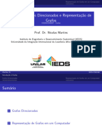 Aula 3 - Grafos Direcionados e Representação de Grafos