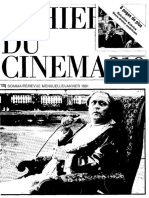 Cinema: Sommaire/Revue Mensuelle/Janvier 1981