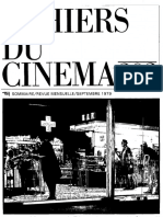 DU Cinema 303: "4 Sommaire/Revue Mensuelle/Septembre 1979