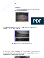 PROCEDIMIENTO Mezcla Asfaltica