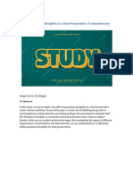 Study The Effect of Potassium Bisulphite As Food Preservative Under Various Conditions Project