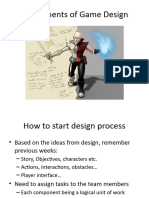 Components of Game Design