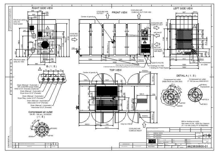 Atlas Copco ZT 110-160 Compressor Manual | PDF | Equipment | Vehicle ...