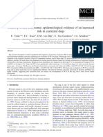 Canine Prostate Carcinoma.. Epidemiological Evidence of An Increased