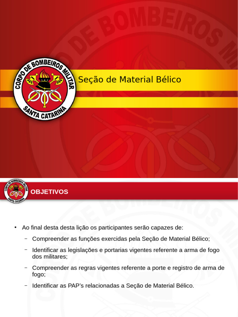 Material Bélico | PDF | Armas de fogo | Visão geral das leis de armas ...