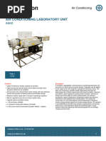 A660-Air Conditioning Laboratory Unit