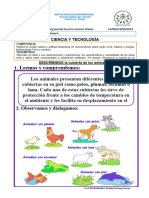 Fichas de Ciencia y T. (Enviar) 1er Grado-2023