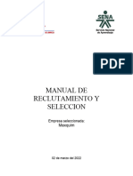 Manual Reclutamiento y Seleccion