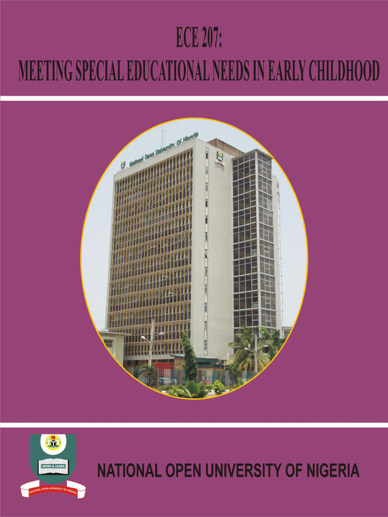 Early Childhood Special Ed Guide | PDF | Early Childhood Education ...