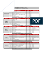 Plan de Estudios Arqui