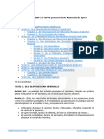 Loi-07-026-2007-12-18 PR Portant Charte Nationale Du Sport