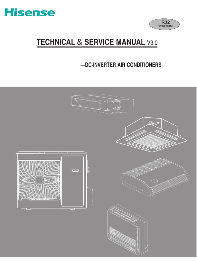 Service Handleiding Hisense LC Vloermodel PDF Air Conditioning