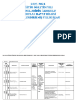 1 - 2023-2024-Hayat Bilgisi Yıllık Planı