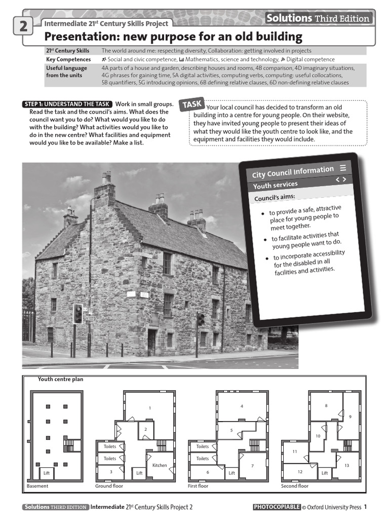 Youth Center Design Project | PDF | Rubric (Academic) | Clause