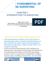 Sug111 Chapter 1 - Introduction To Land Surveying
