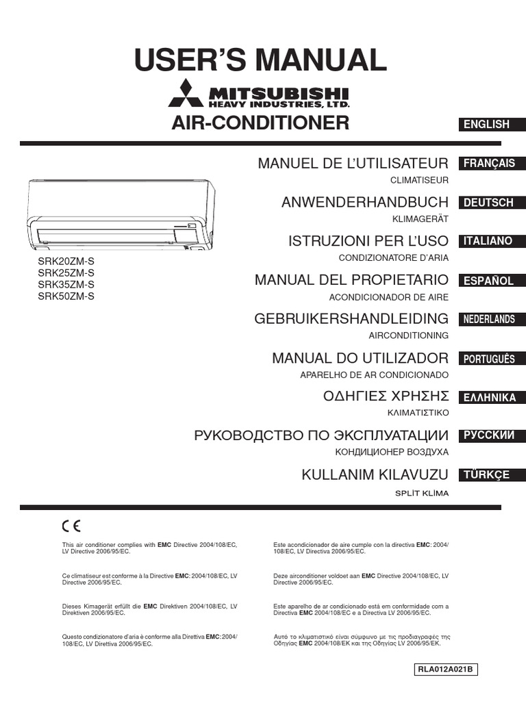 Télécommande De Remplacement Pour Climatiseur Mitsubishi - Compatible SRK20ZM-S, SRK25ZM-S, SRK35ZM-S, SRK50ZM-S - 10