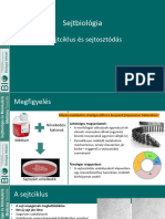 Sejtciklus És Sejtosztódás - TA