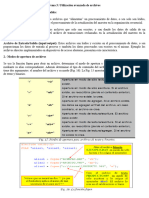 Utilización Avanzada de Archivos