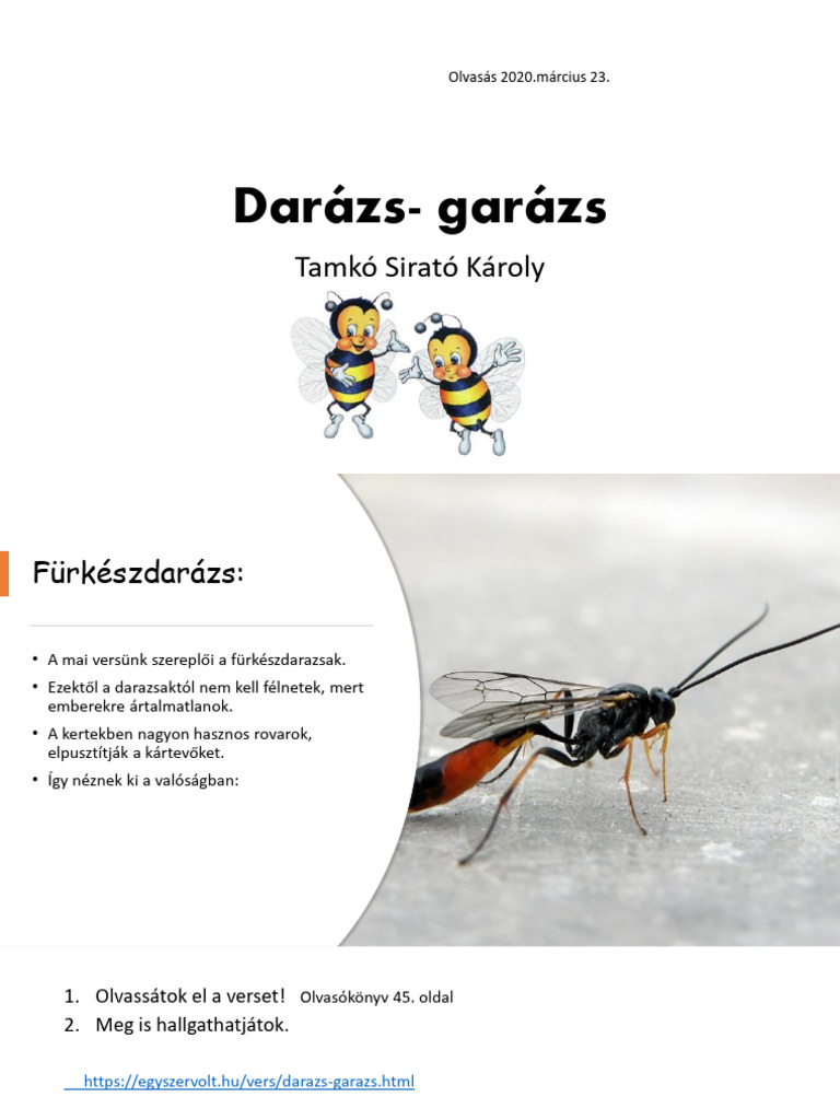 Március 23.darázs - Garázs | PDF