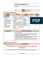 5° Grado - Sesiones Del 20 Al 24 de Noviembre