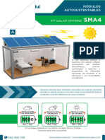 Kit Solar Off Grid SMA4 Alquimodul