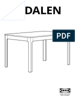 Ekedalen Table Extensible Blanc - AA 1934520 19 101