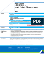 Issue and Crisis Management: Tugas Besar 1