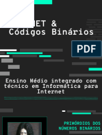 INFONET & Códigos Binários