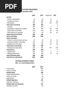 Catalogo de Cuentas - Balance General y Estados de Resultados | PDF