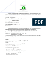 PELAJARAN I (Induksi Matematika)