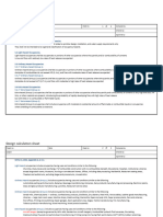 Design Calculation Sheet: Project No.: Date: Sheet No.: Computed By: Subject: Checked By: Approved by