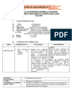 Sesion.."Le Ponemos Nombre A Nuestros Sectores y Hacemos Un Cartel para Cada Sector"