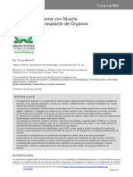 Manejo Del Donante Con Muerte Cerebral para Trasplante de Órganos Utha