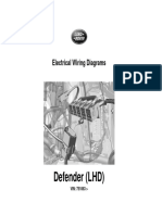 Defender Electric Wiring Diagrams (LHD) - VIN 751063 - 760594