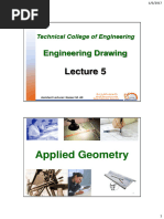 Lect - 5 - Applied - Geometry - 16-17 - HBE - Students - PDF Filename - UTF-8''Lect 5 Applied Geometry (16-17) - HBE Students