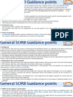 SORB General Notes