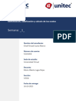 Identificacion, Clasificacion y Calculo de Los Costos