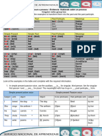 D T T D D D: Irregular Verbs Group Two