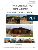 Sistema Constructivo Adobe-Armado, Mario Eduardo Dominguez