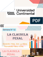 Semana 12 - CLAUSULAS PENALES