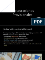 Restauraciones provisionales