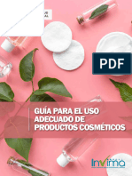 Guia para El Uso Adecuado de Los Productos Cosméticos F PDF